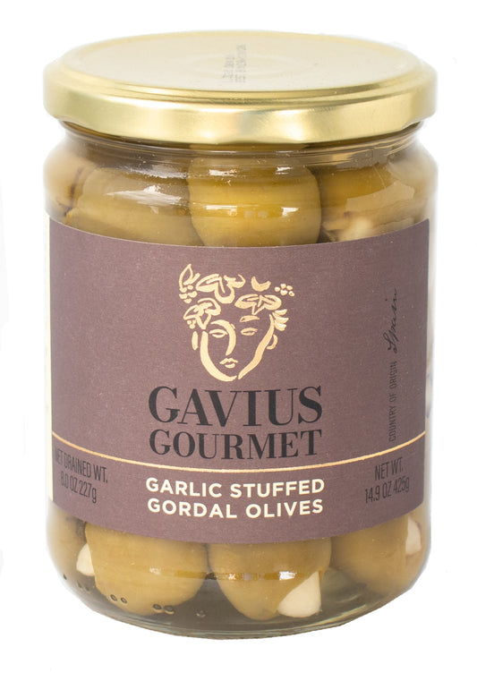 Gavius Gourmet Garlic Stuffed Gordal Olives